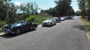 Gruppo di TR durante il percorso