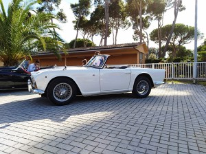 La bella TR4 di Gennaro