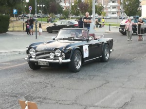 Maurizio, con la TR4A in gara a Rende.